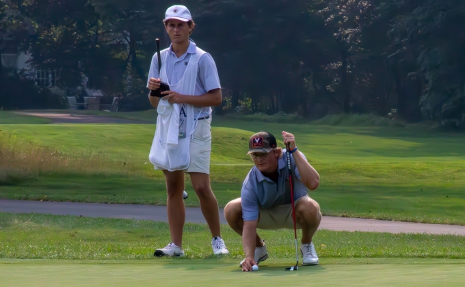 Co-medalist Sam O'Hara of Maidstone Club