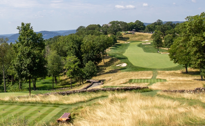 The 18th Hole at Hudson National Golf Club