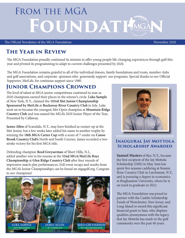 mga foundation newsletter