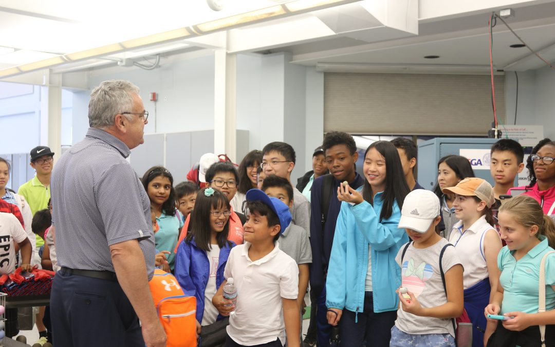 MGA Foundation Youth Clinic Visits USGA