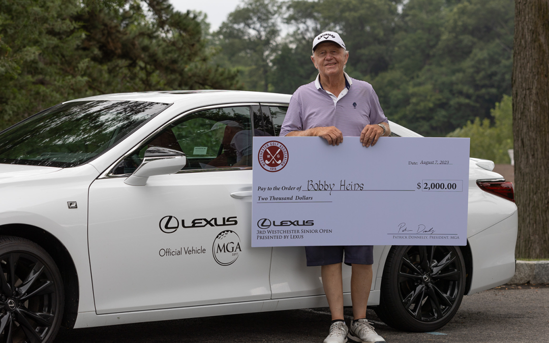 Heins Victorious in Westchester Senior Open