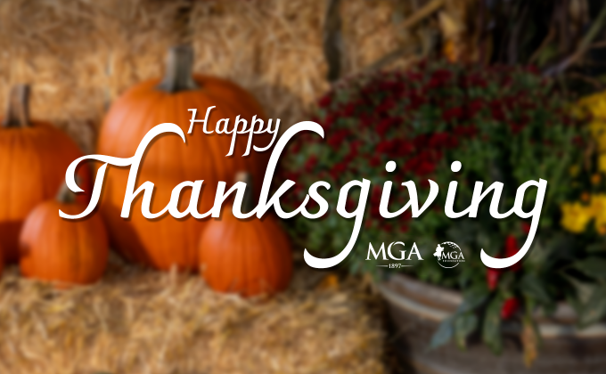 Happy Thanksgiving from the MGA